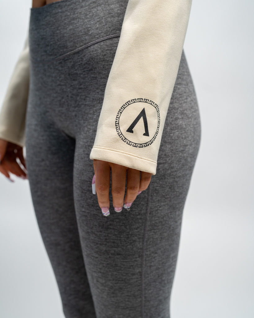 Alpha Cropped Hoodie