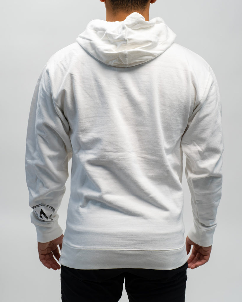 White Alpha Hoodie