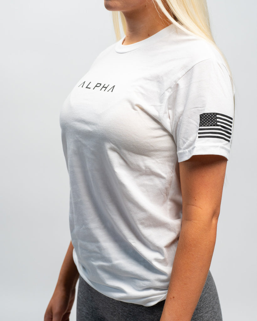 Alpha White T-Shirt