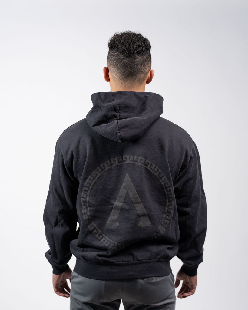 Alpha Black Oversized Hoodie