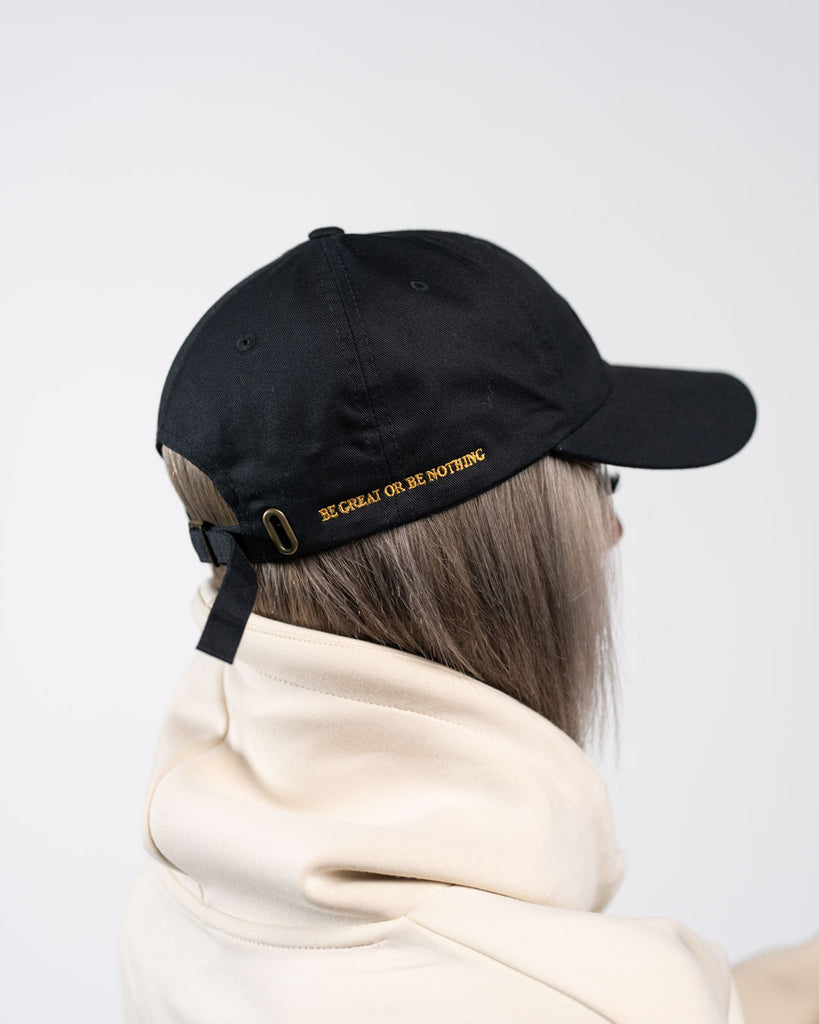 Alpha Black Buckle Hat